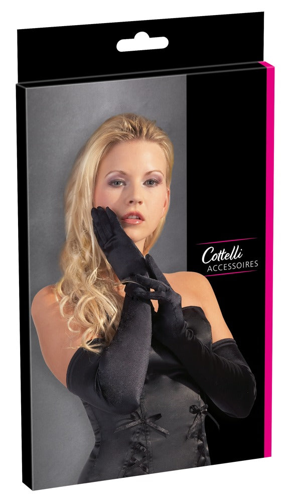 Cottelli Handschuhe aus Stretchsatin