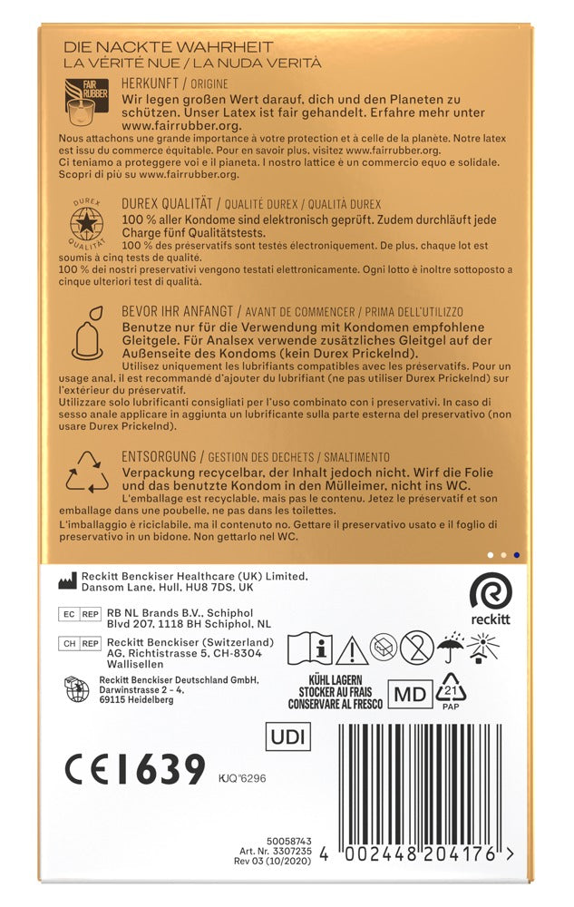 Durex Hautnah Extra Feucht10er