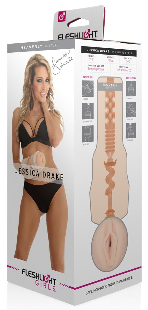Fleshlight Jessica Drake Heavenly Masturbator, Vagina