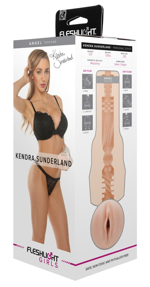 Fleshlight Kendra Sunderland Angel Masturbator, Vagina