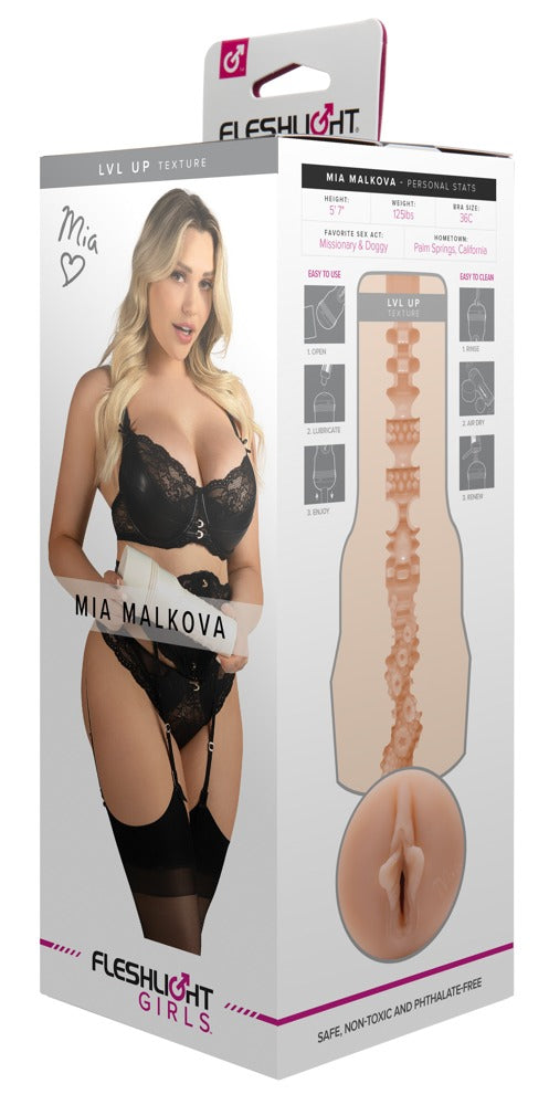 Fleshlight Mia Malkova LVL Up Masturbator, Vagina