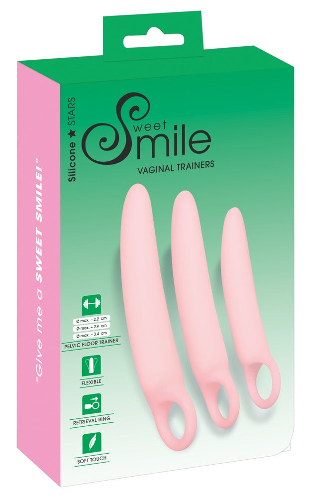 Sweet Smile Vaginal Trainers 3er-Set gebogene Dildos zum Training