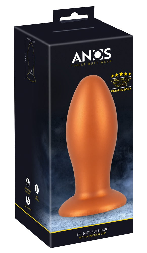 ANOS Big Soft Butt Plug With S