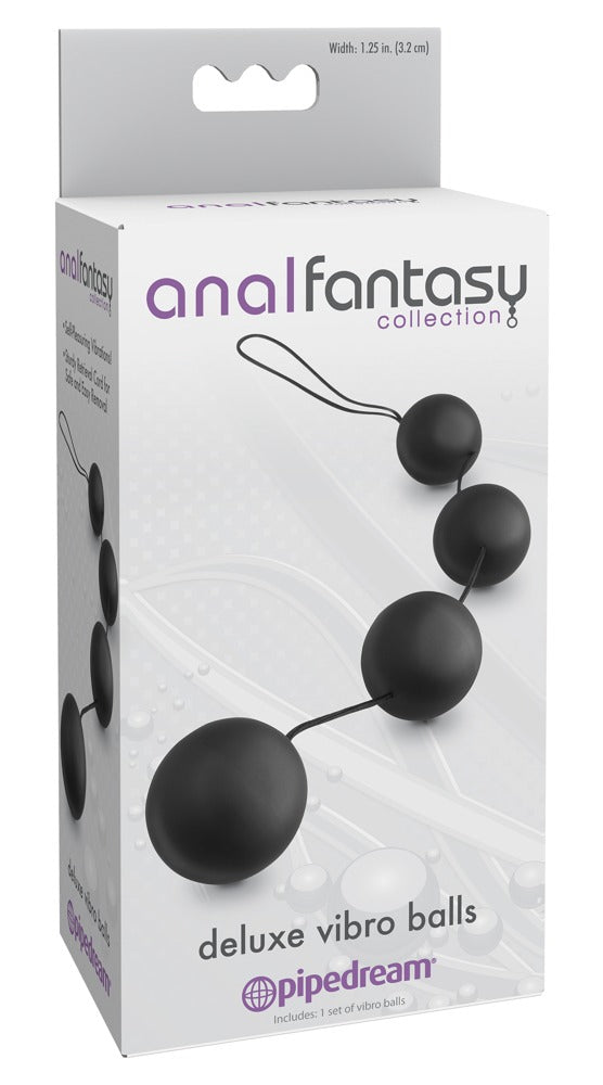 Anal Fantasy Collection AFC Deluxe Vibro Balls Black