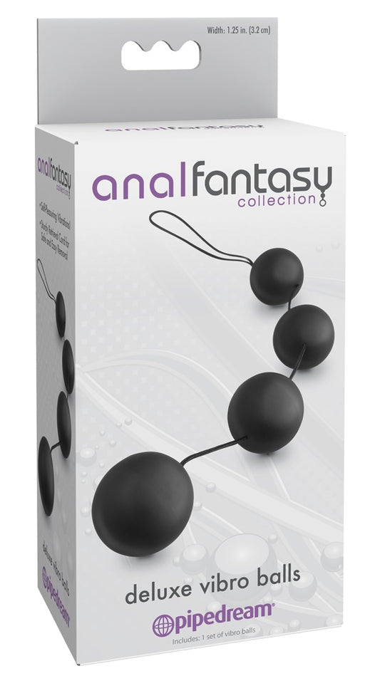 Anal Fantasy Collection AFC Deluxe Vibro Balls Black
