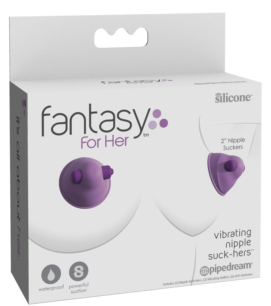 Fantasy For Her Vibrating Nipple Suck-hers