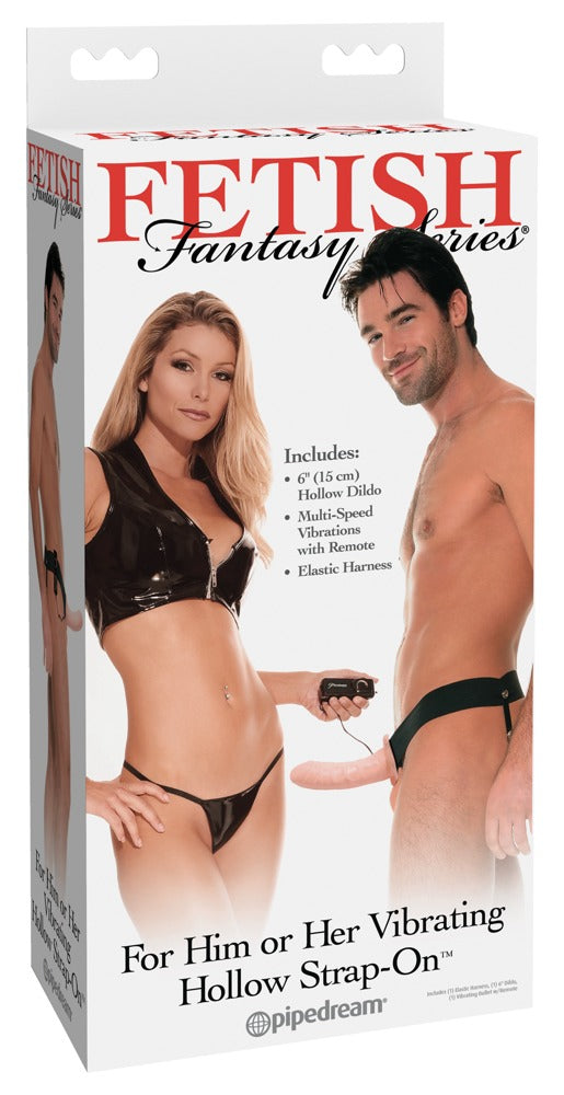 Fetish Fantasy Vibrating Strap-On Light