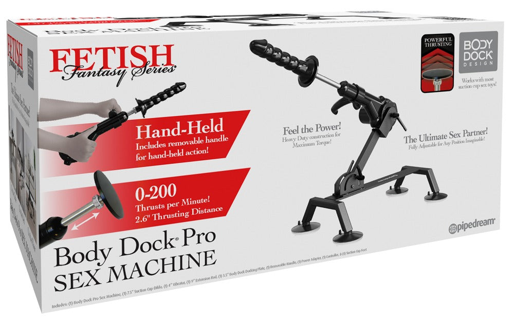Fetish Fantasy Body Dock Sex Machine Black