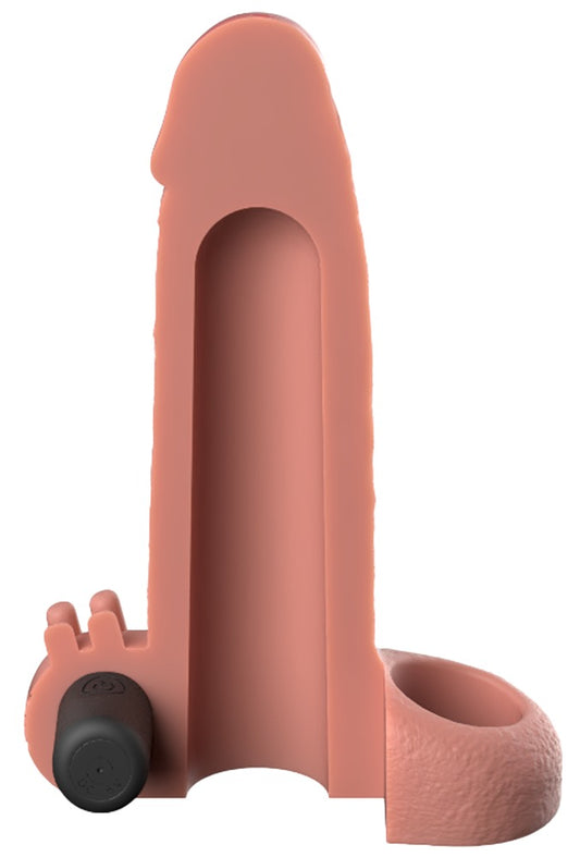 Fantasy X-tensions Vibrating Real Feel Penishülle, 16,5 cm