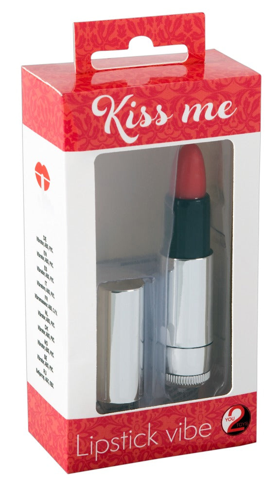 You2Toys Kiss Me Lipstick Vibe Mini-Vibrator im Lippenstift-Look