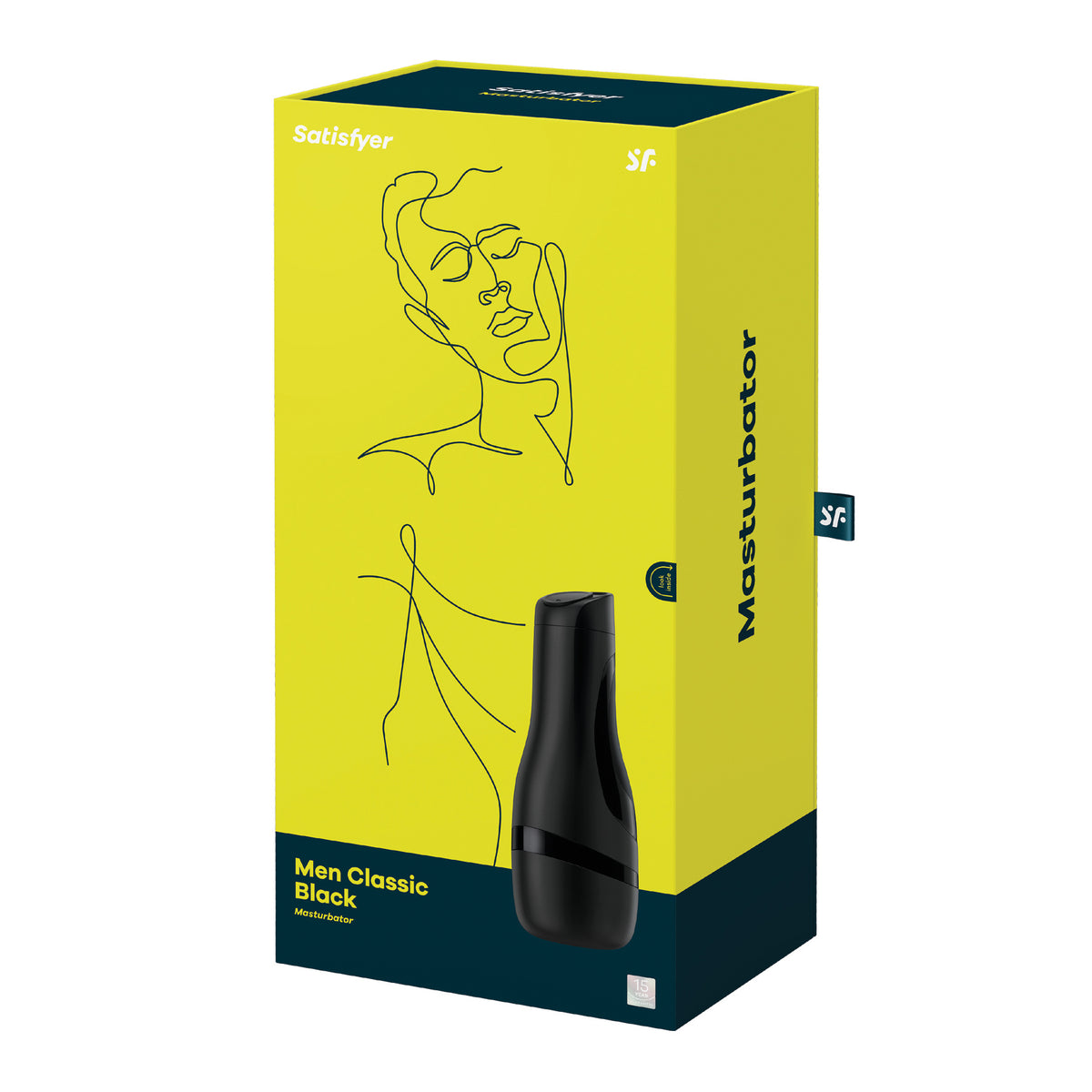 SATISFYER Men Classic schwarz Masturbator