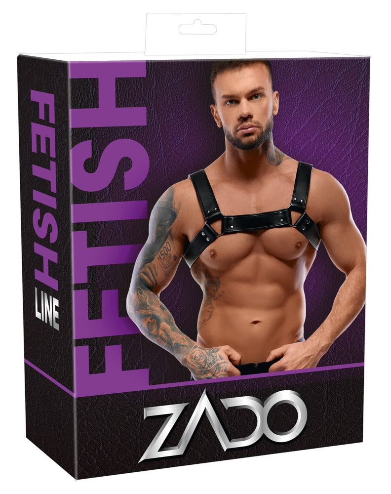 ZADO Herren-Brustharness aus Leder