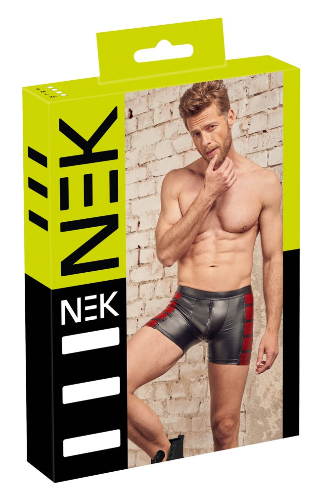 NEK Herren Pants Schwarz/rot