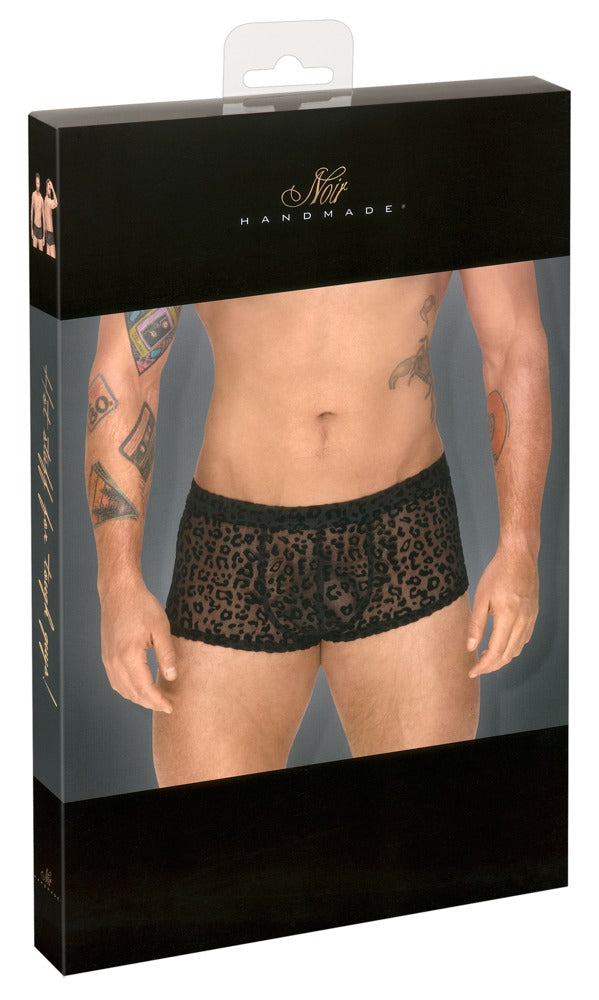 NOIR Herren-Pants im Leo-Look