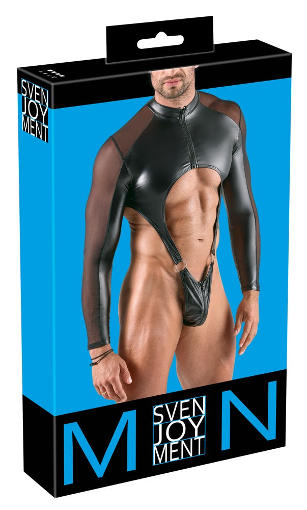 SVENJOYMENT Herren-Langarm-Riobody mit Powernet