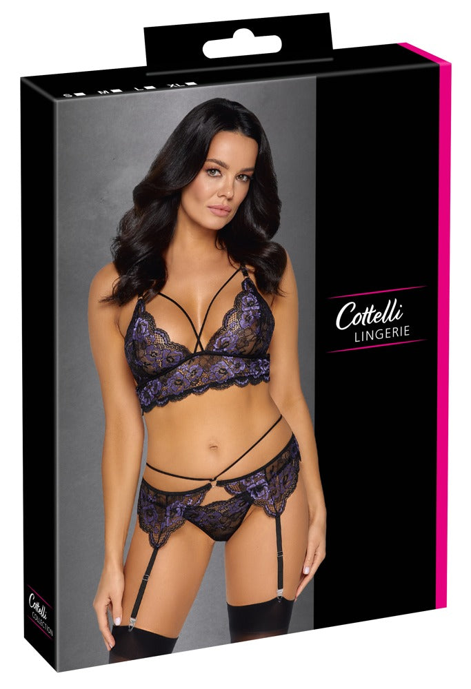 COTTELLI Bralette-Set mit Strapsgurt