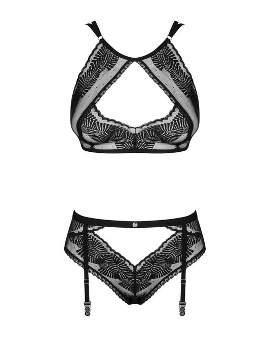 OBSESSIVE Allastia BH-Set mit Straps-Slip