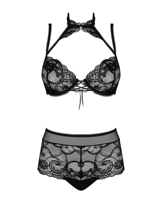 OBSESSIVE Elizenes Bügel-BH-Set, High Waist