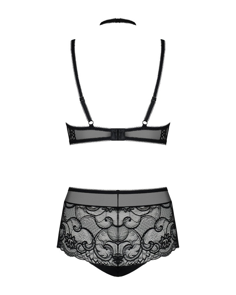 OBSESSIVE Elizenes Bügel-BH-Set, High Waist