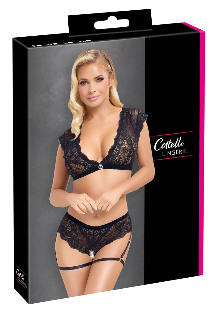 COTTELLI Top-und-Slip-Set, ouvert