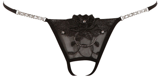 COTTELLI String mit Strass, ouvert