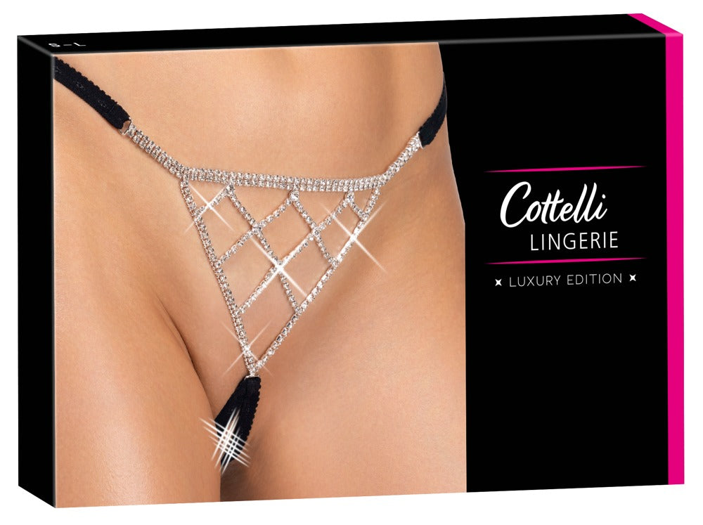 COTTELLI Schmuckstring mit Strass, ouvert