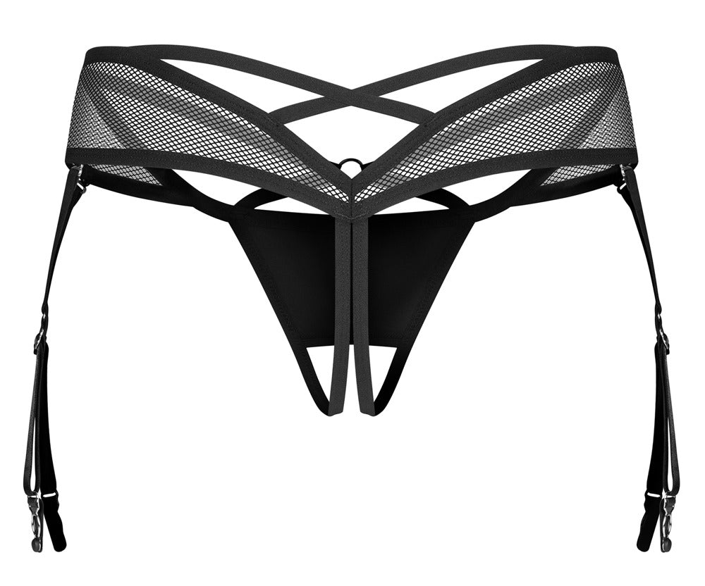 OBSESSIVE Straps-String, Wetlook & Netz