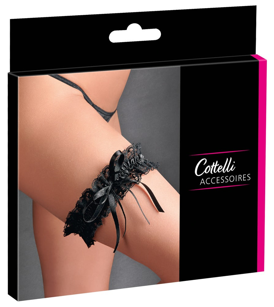 Cottelli Strumpfband aus Spitze