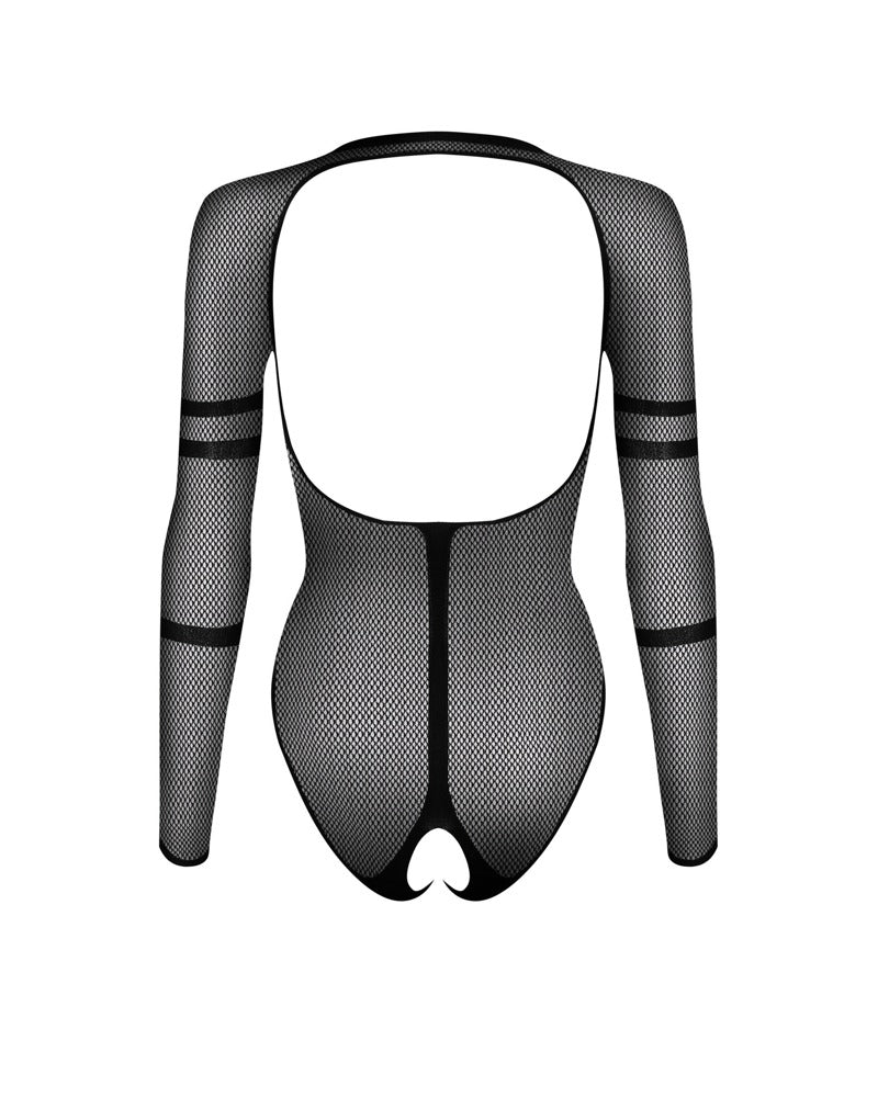 OBSESSIVE Spitzen-Body, schwarz