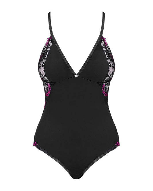 OBSESSIVE Body aus Spitze, schwarz