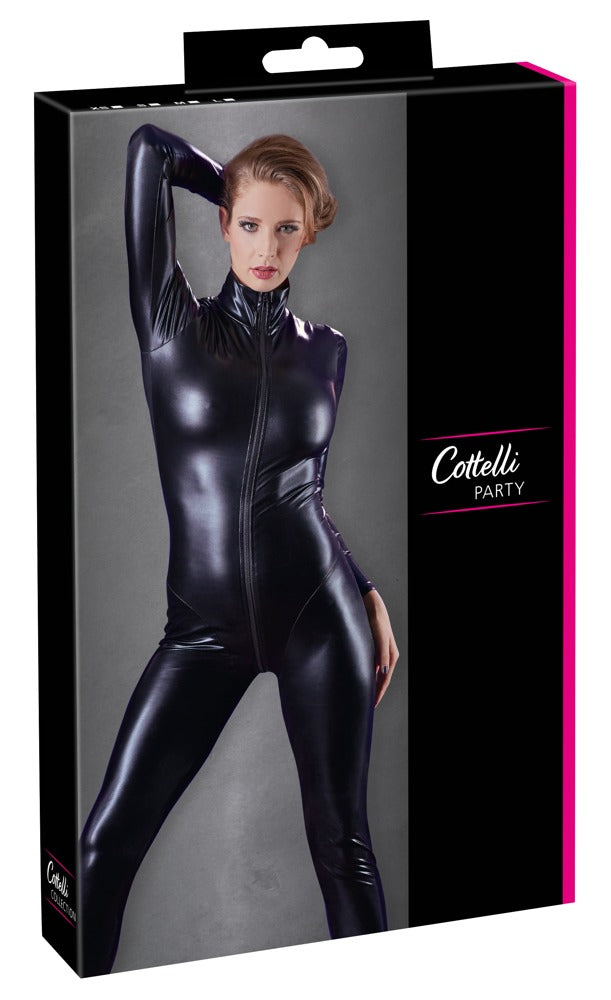 Cottelli Langarm-Overall mit frontalem Zip