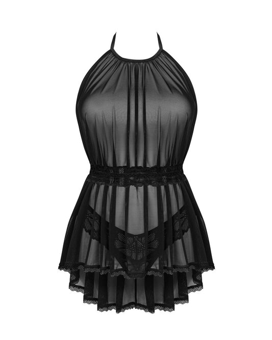 OBSESSIVE Babydoll mit Spitzenstring