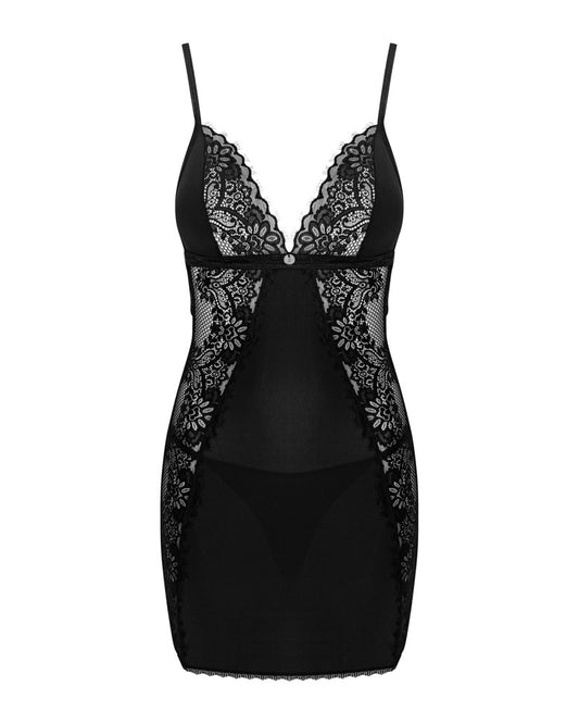 OBSESSIVE figurbetonendes Dessouskleid mit String