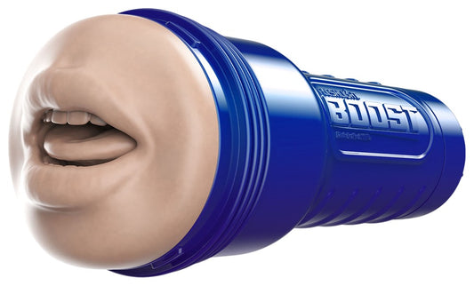 Fleshlight Boost Blow Blowjob-Masturbator mit Saugkontrolle, Light Medium