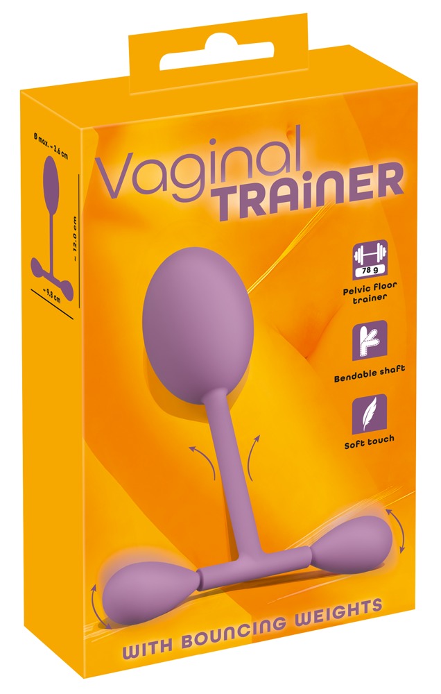 You2Toys Vaginal Trainer mit schwingenden Gewichten aus Silikon