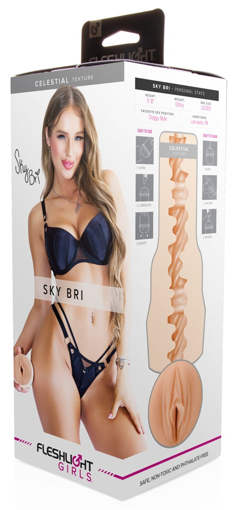 Fleshlight Sky Bri Celestial Masturbator, Vagina