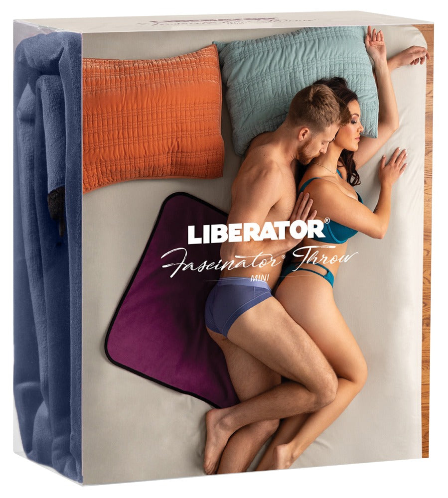 Liberator Fascinator Throw Mini Indigo