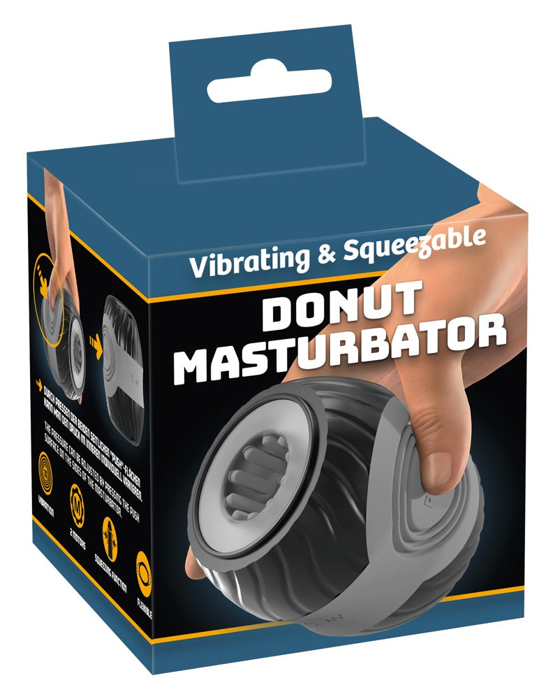 You2Toys Donut Masturbator vibrierend und drückbar