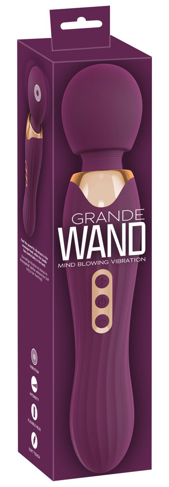 You2Toys Grande Wand großer Massagestab mit Vibrationsvielfalt, lila