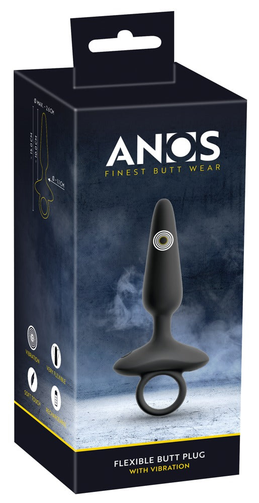 ANOS Flexible Butt Plug Vibrating