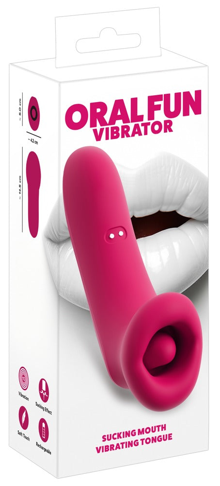You2Toys Oral Fun Sucking Mouth Vibrator mit Saugfunktion