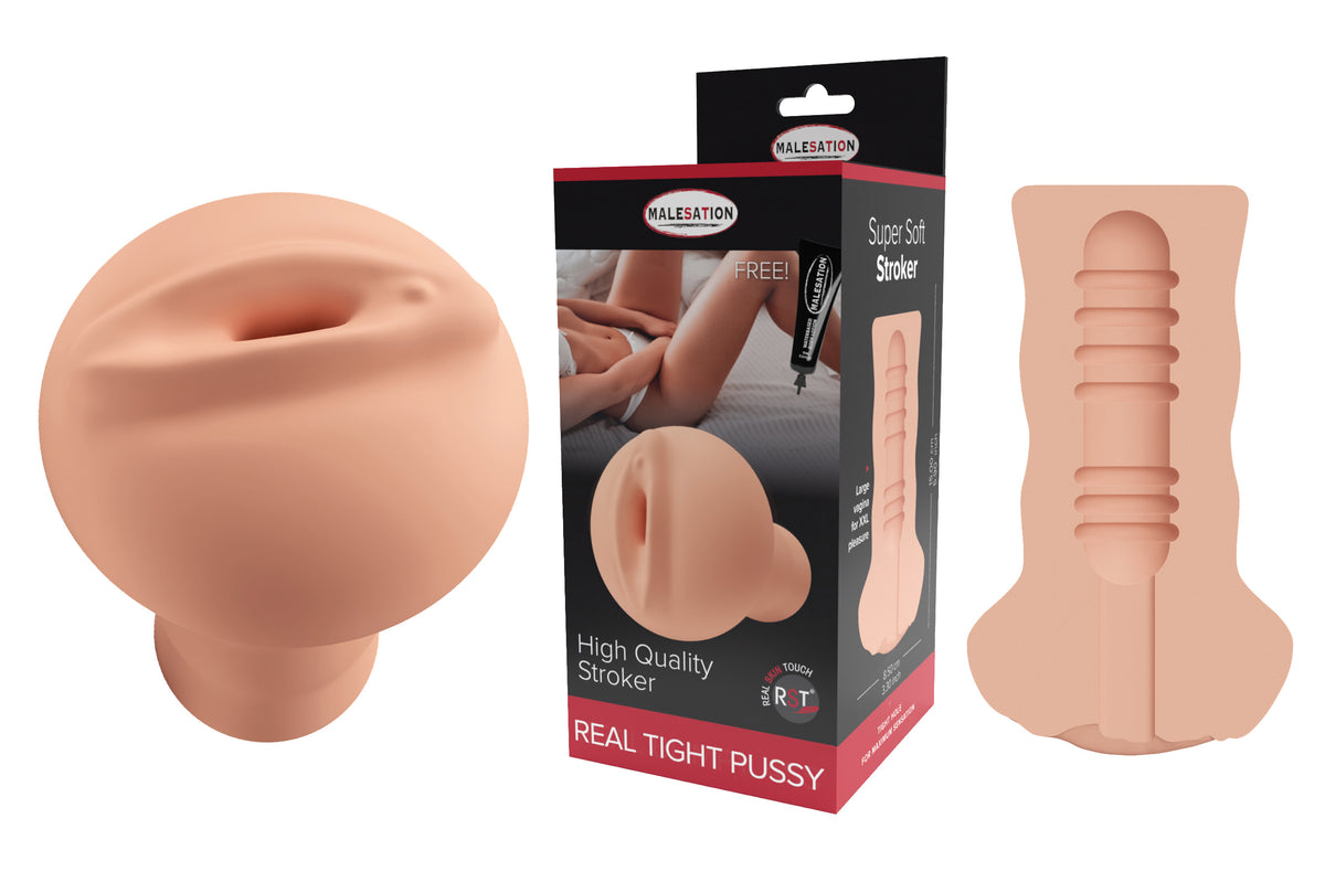 MALESATION Masturbator Real Tight Pussy Masturbator