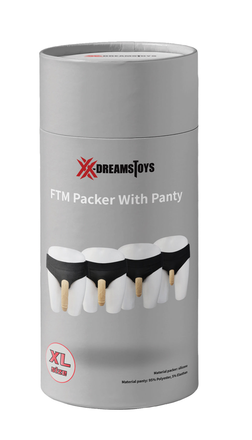 XX-DREAMSTOYS FTM Packer with panty Size S