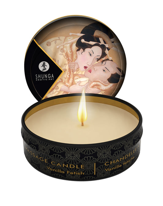 SHUNGA Massage Candle Aphrodisia/Rose Petals 30ml, 6 Stück