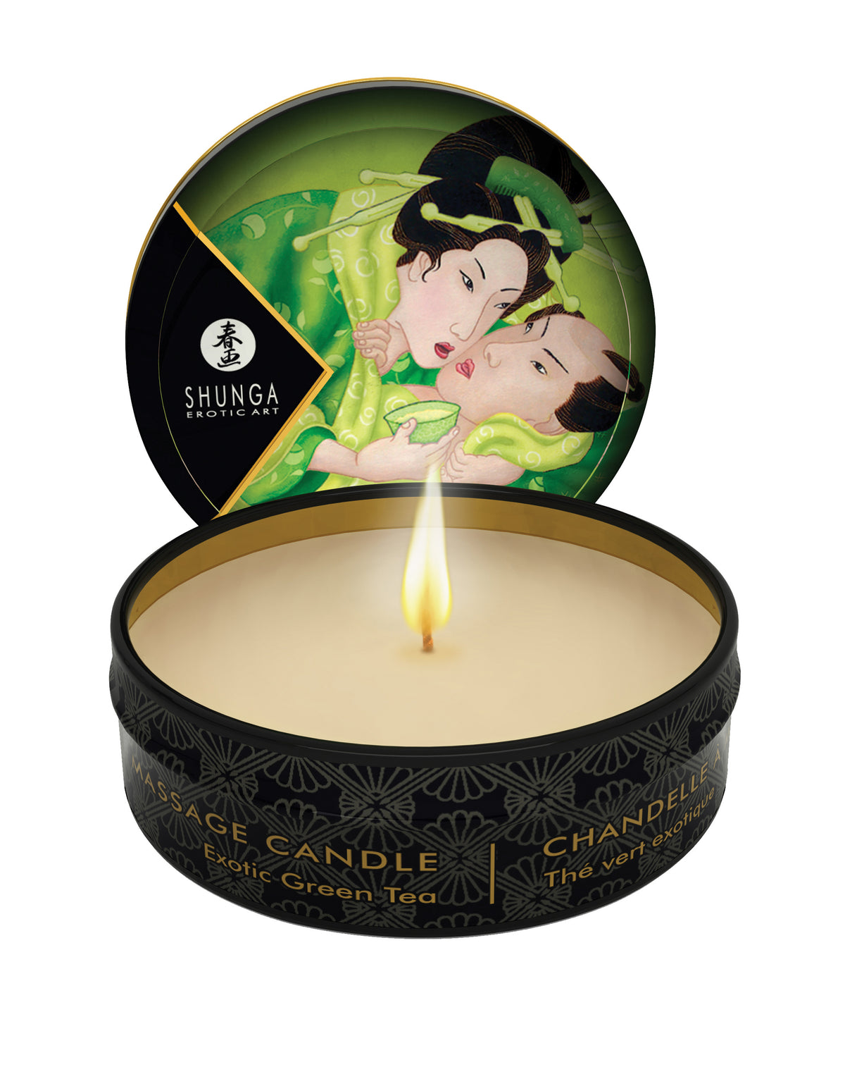 SHUNGA Massage Candle Aphrodisia/Rose Petals 30ml, 6 Stück