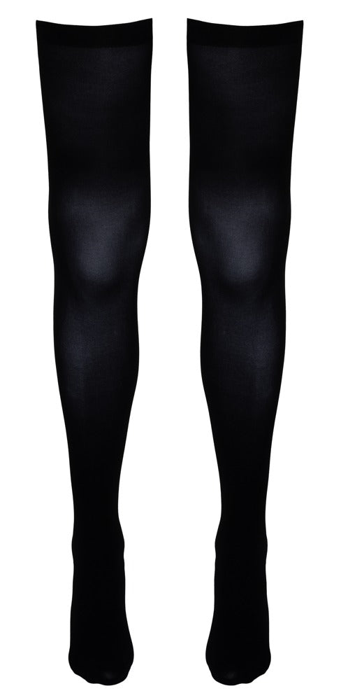 Cottelli halterlose Netz-Overknees
