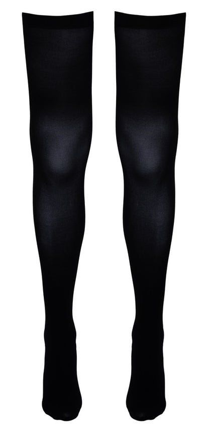 Cottelli halterlose Netz-Overknees