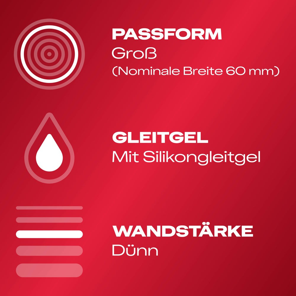 Durex Gefühlsecht extra groß30