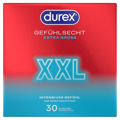 Durex Gefühlsecht extra groß30