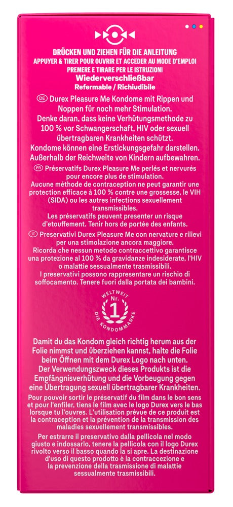 Durex Pleasure Me 40er